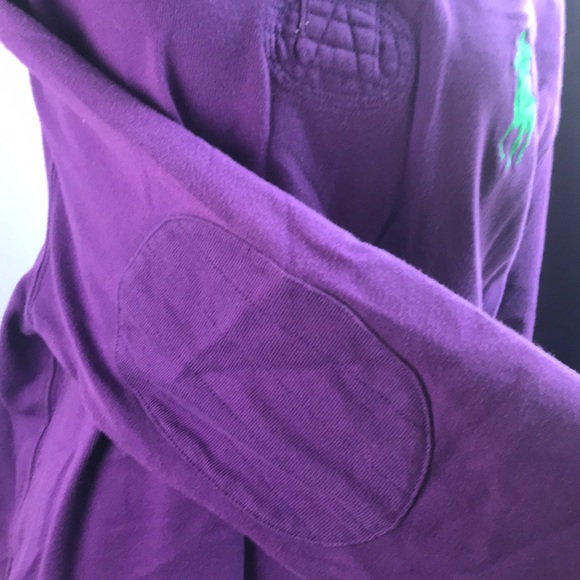 Men’s large Ralph Lauren polo rugby purple - Picture 4 of 7